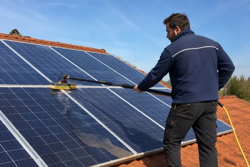Nettoyage et entretien de panneaux solaires à Viuz-en-Sallaz